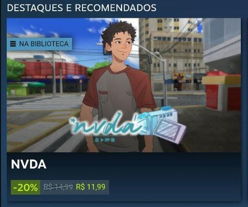 Estúdio independente de desenvolvimento de jogos, localizado em Natal,  lança NVDA