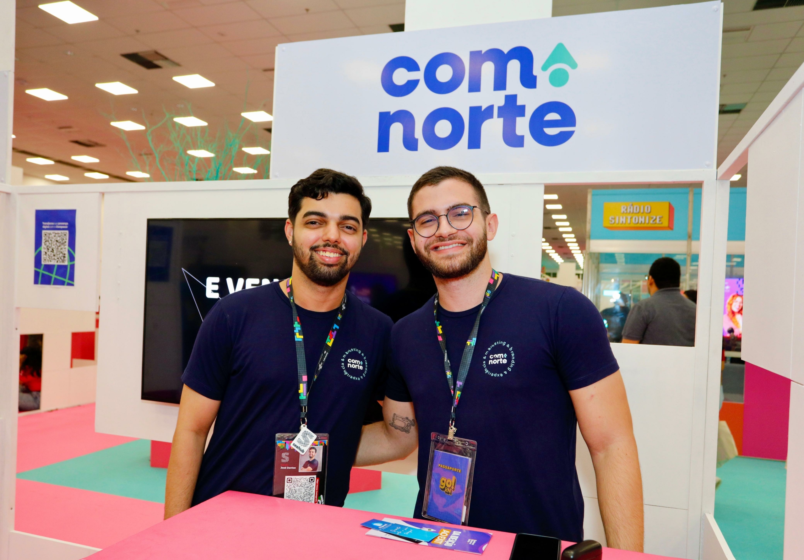 José Dantas e Caio Medeiros, fundadores da com.norte (Foto: Moraes Neto)