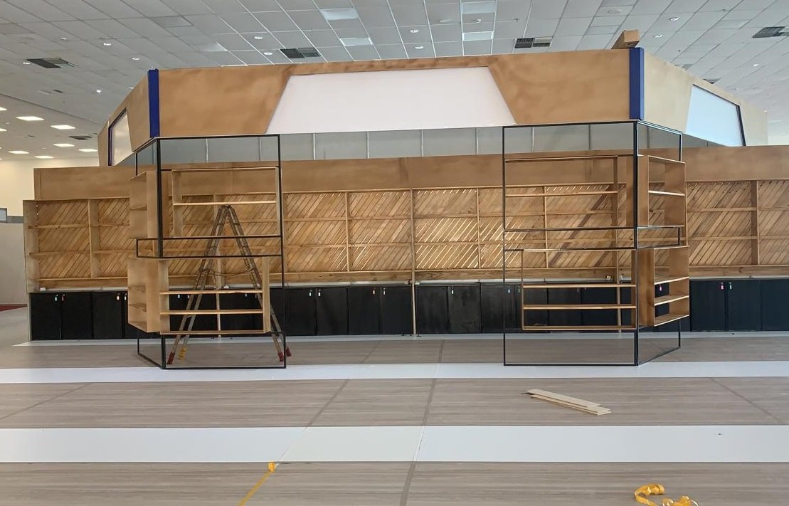 Espa&ccedil;o do Sebrae est&aacute; sendo estruturado para ter 100 metros quadrados e est&aacute; nos &uacute;ltimos ajustes