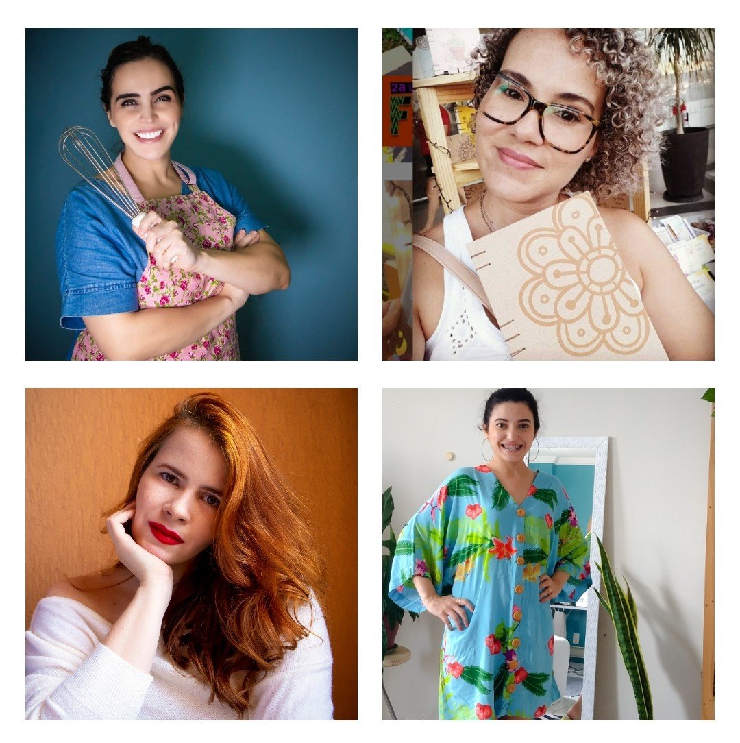 As quatro empreendedoras lan&ccedil;aram a campanha 'Juntas por Voc&ecirc;"