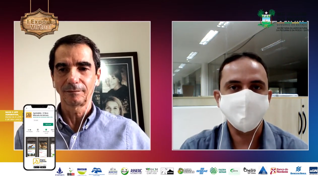 Jo&atilde;o H&eacute;lio e Yves Guerra abordaram o potencial do turismo rural nas fazendas do interior potiguar