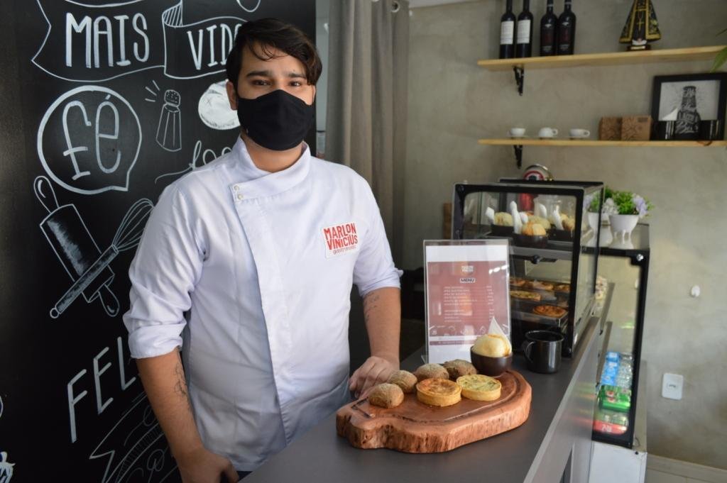 Marlon Vin&iacute;cius venceu o medo e tem planos de expandir o neg&oacute;cio